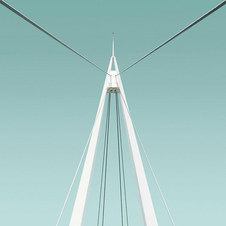 DIRECTION - Photographie d'art de Nicolas Rottiers 80x80 cm sur plexi