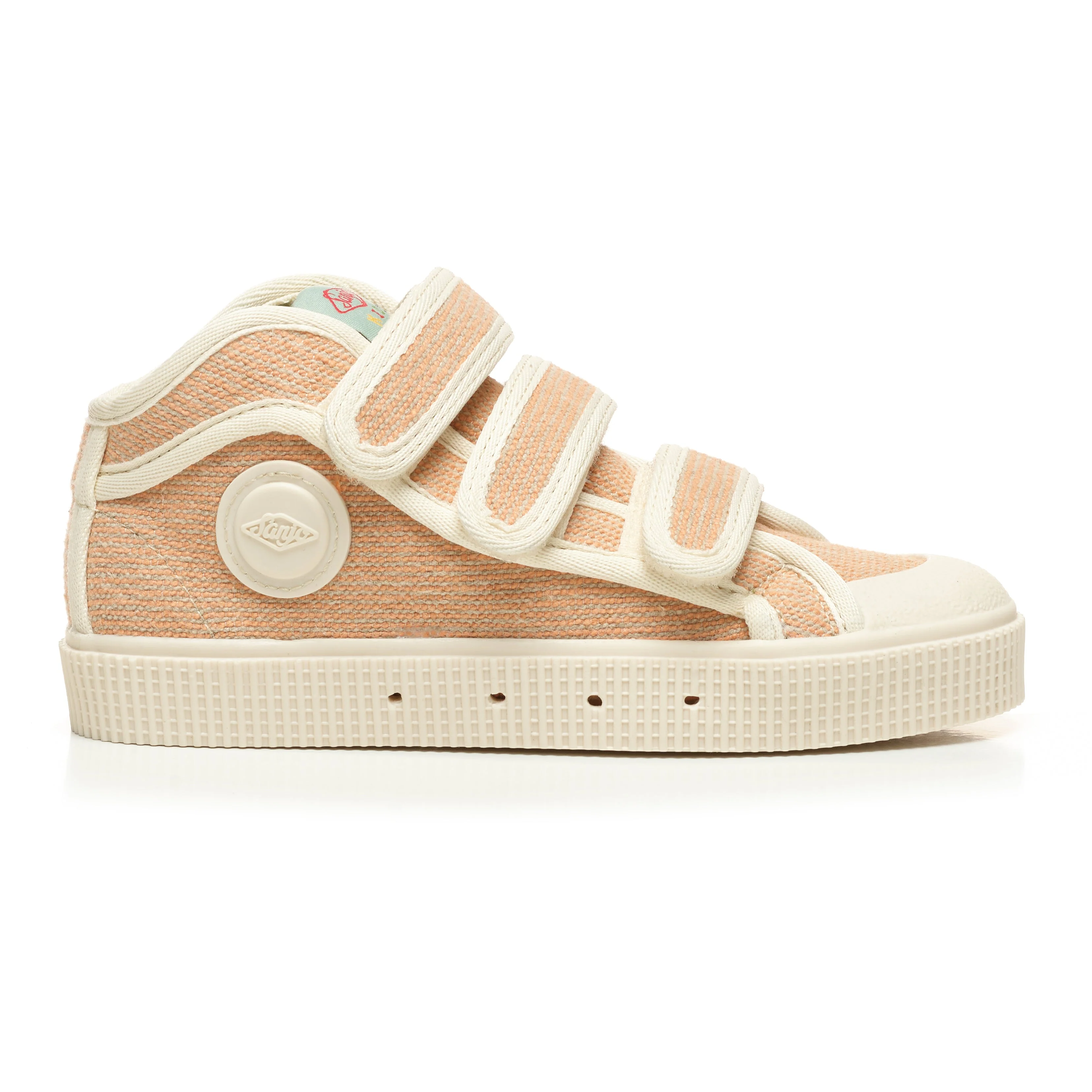Sanjo Kids V100 Linen // Nude