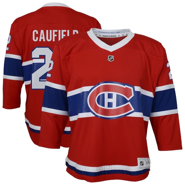 Cole Caufield Montreal Canadiens Toddler Home Replica Player Jersey - Red