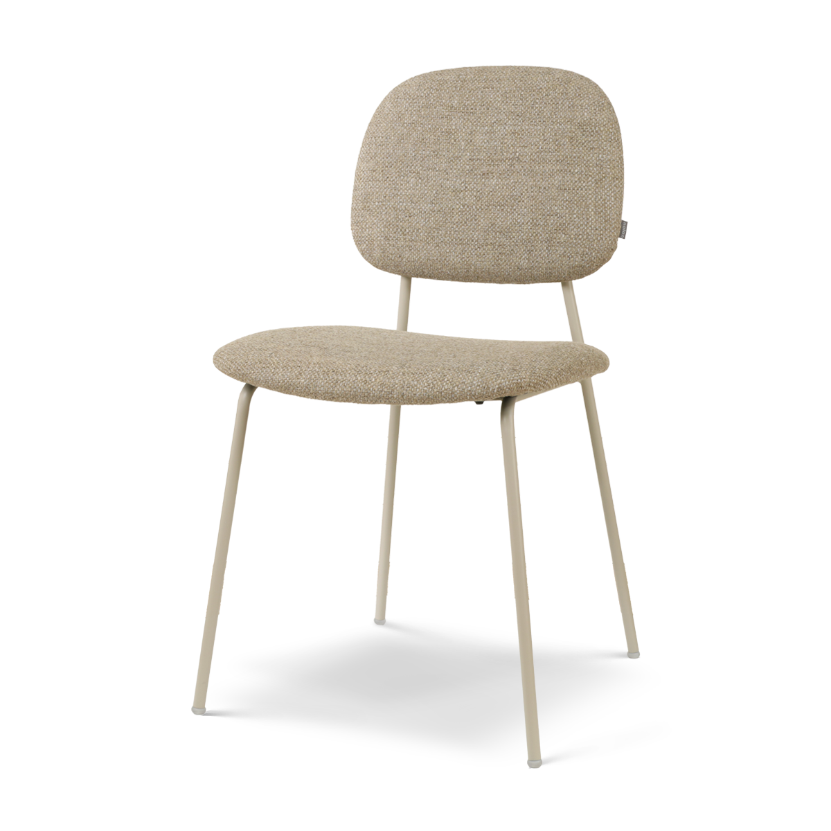 Nolon Jasmijn Eetkamerstoel Taupe Melange - Grijsbeige