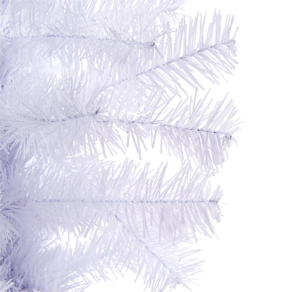 Sapin de No&euml;l artificle H120 cm 184 branches blanc