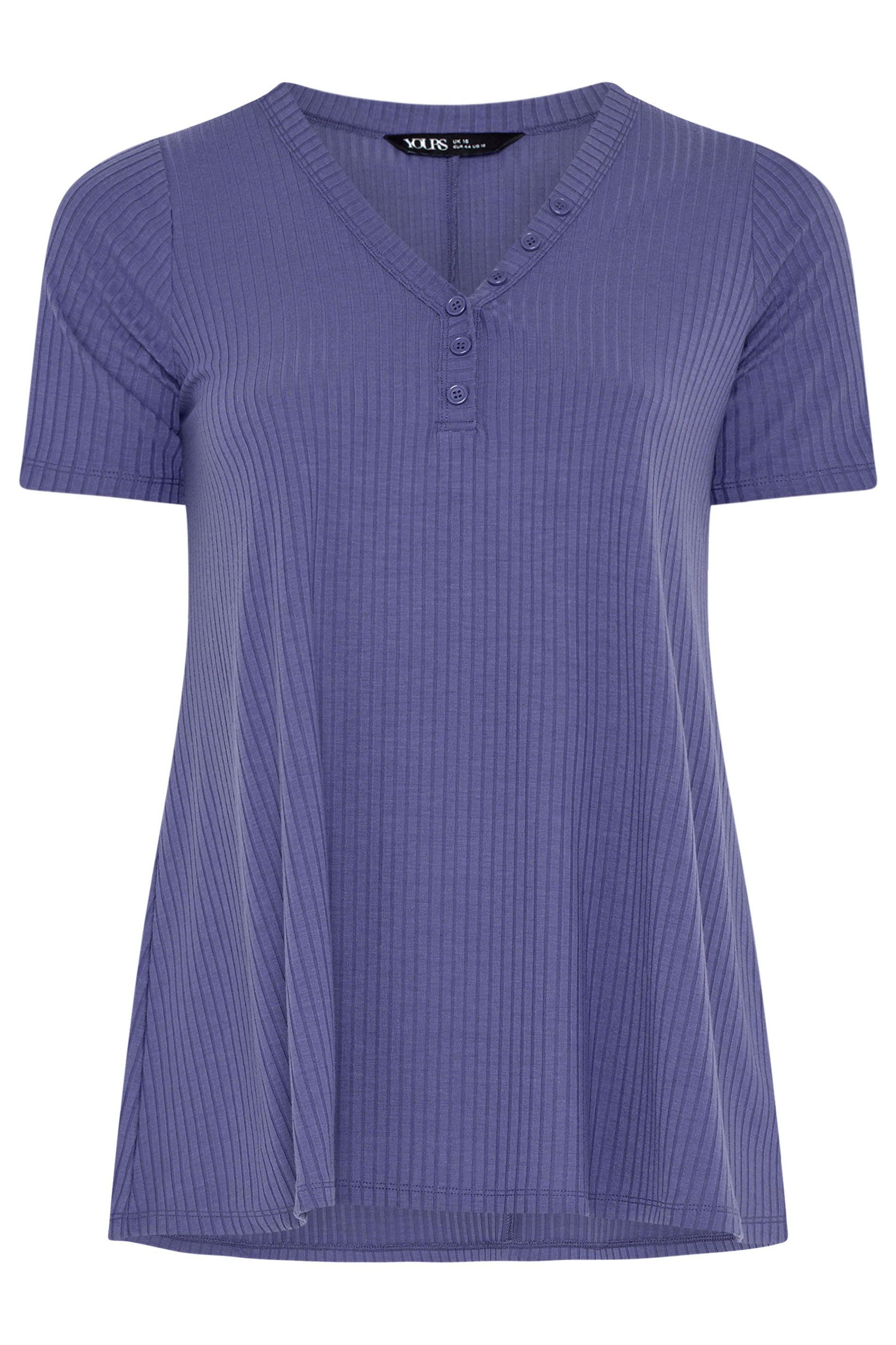 Yours Henley Short Sleeve T-Shirt
