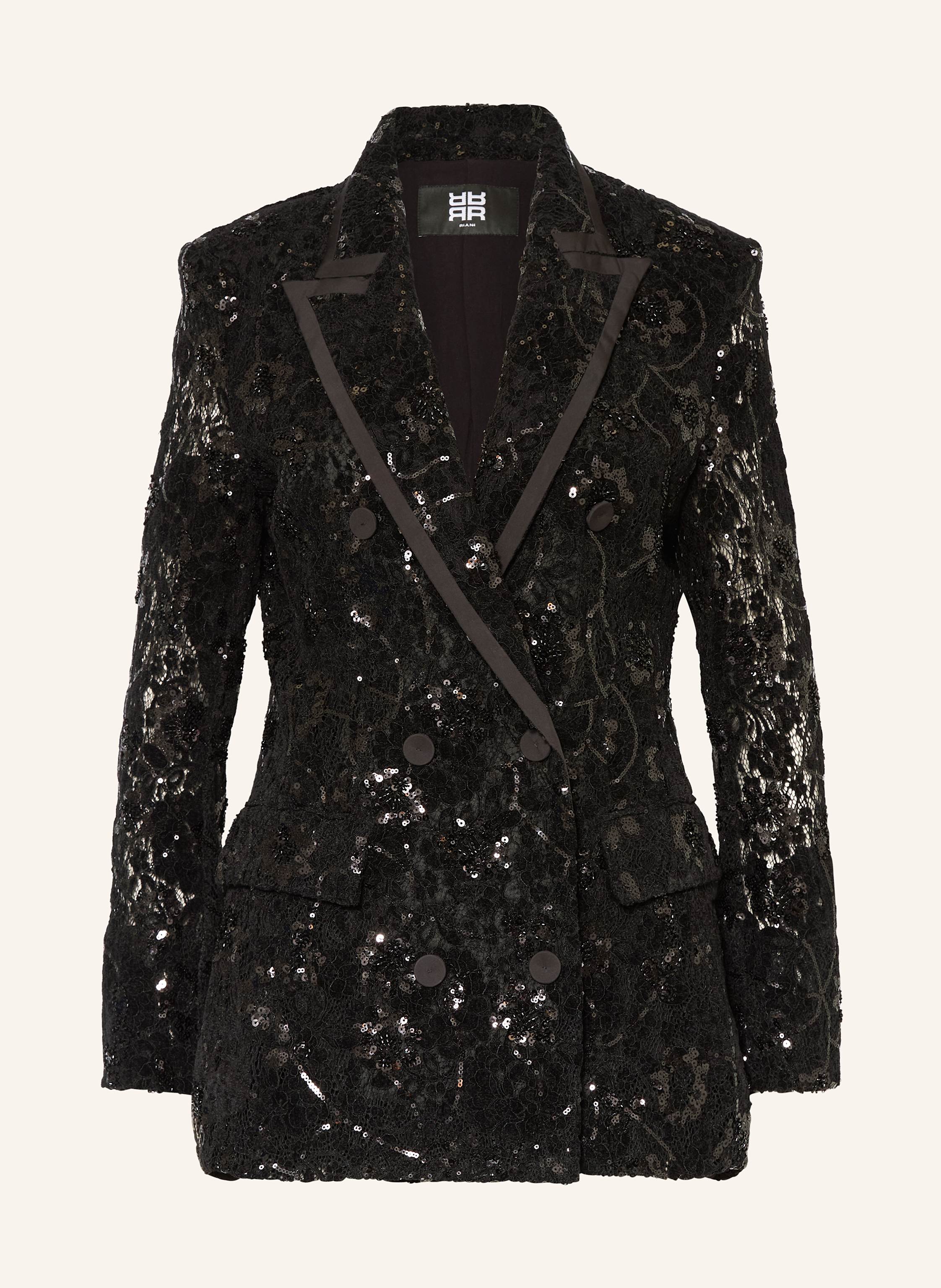 RIANI Spitzenblazer mit Pailletten
