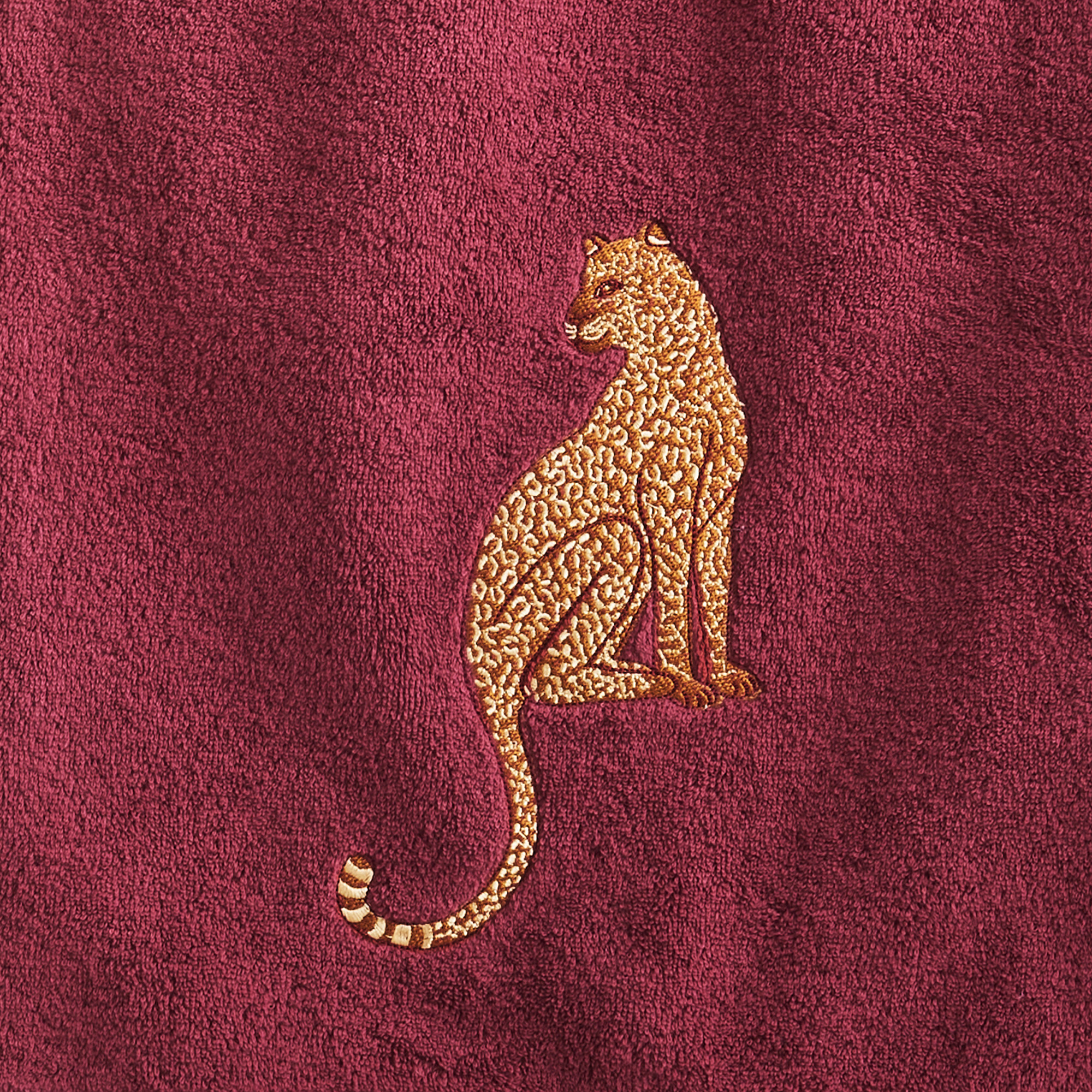 Drap de bain brodéEden sauvage