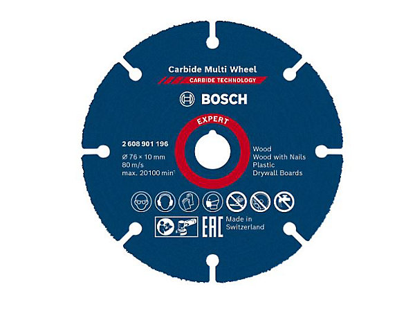 Coffret de disques EXPERT GWS 12V-76   Mini L-BOXX - BOSCH - 061599764G