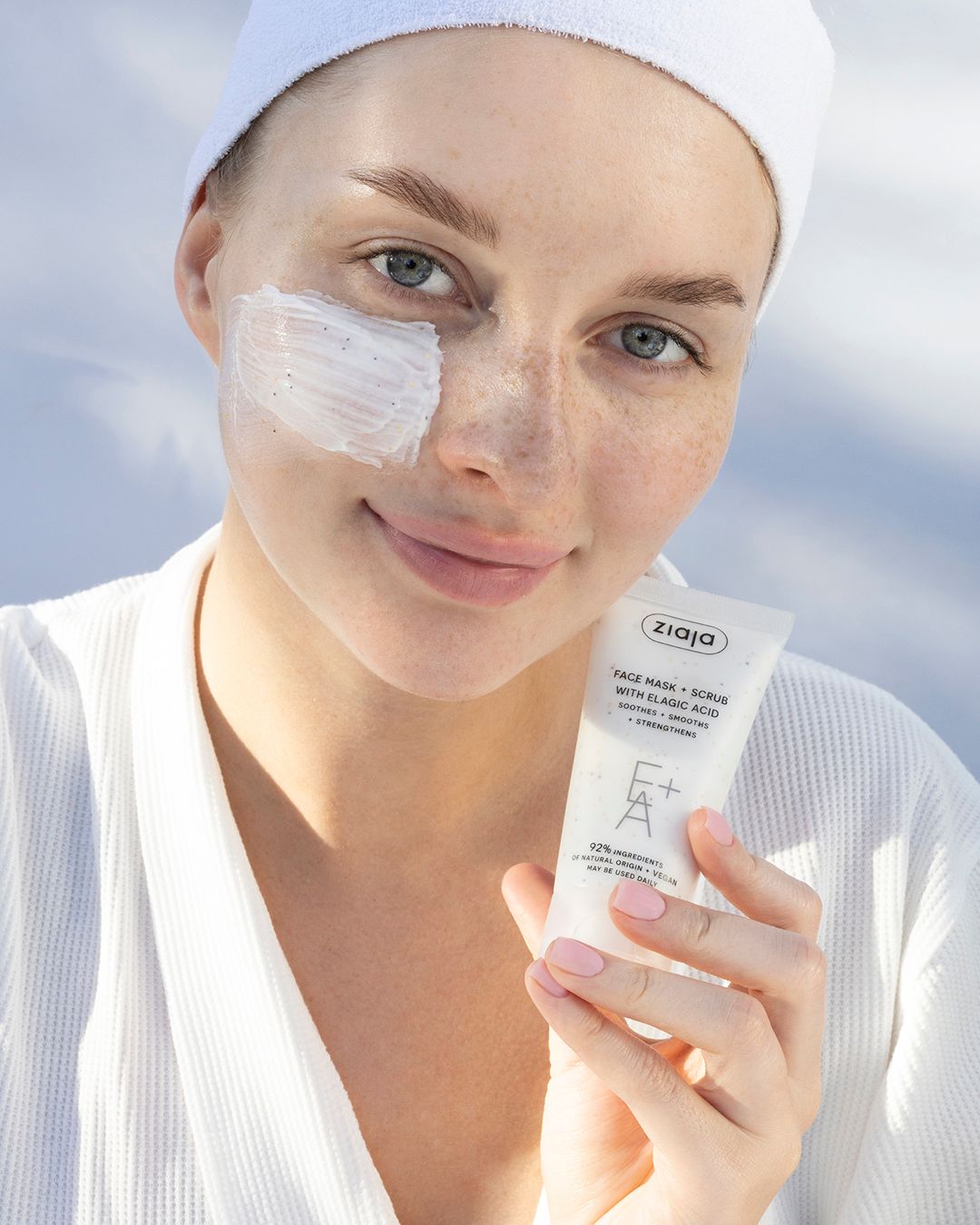 Ziaja Face Mask and Scrub With Elagic Acid 55ml