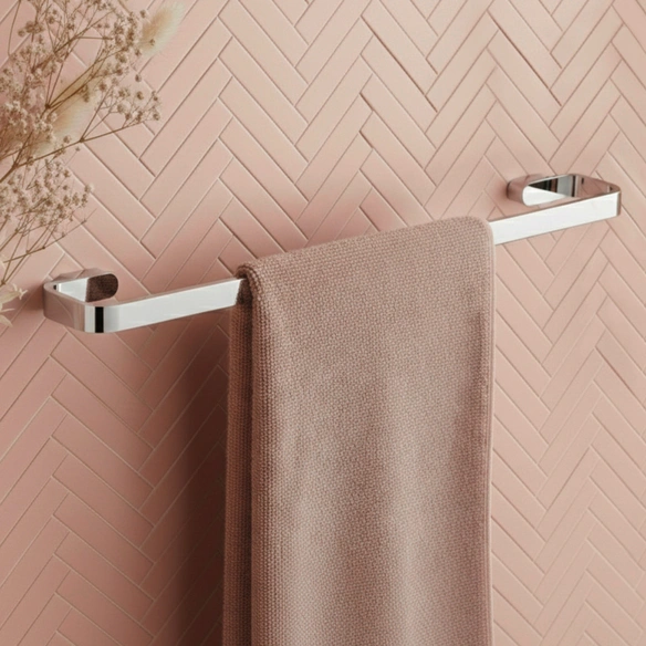 Badetuchhalter »AURA«, Chrom