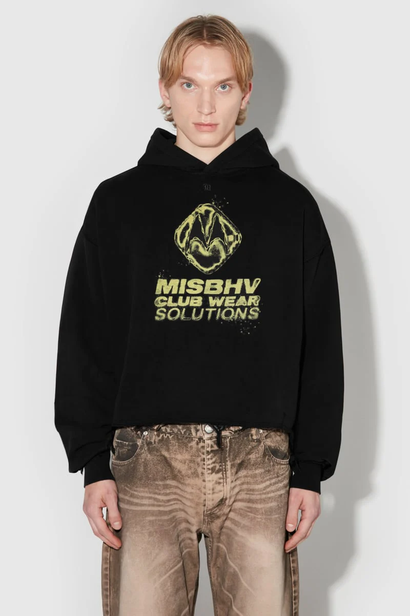 Solutions Cropped Hoodie