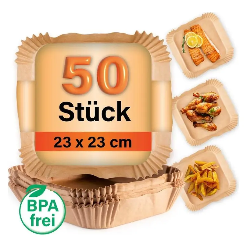 Backpapier 50er-Set Gourmetmaxx