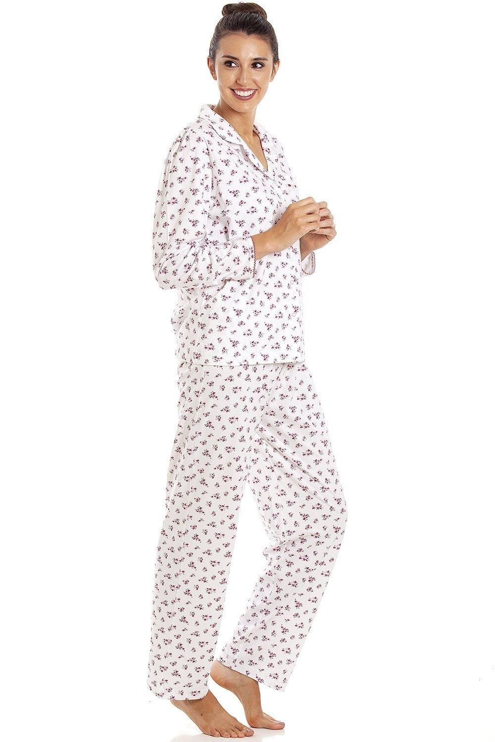 Camille Classic Ditsy Floral Print Cotton Pyjama Set