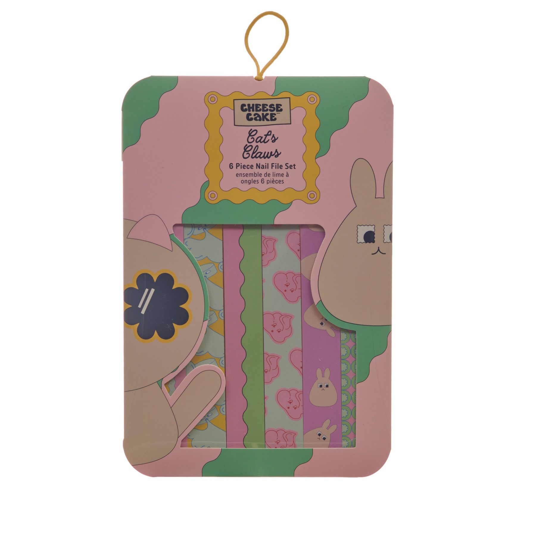 Cheesecake Cat's Claws 6 Piece Nail File Set