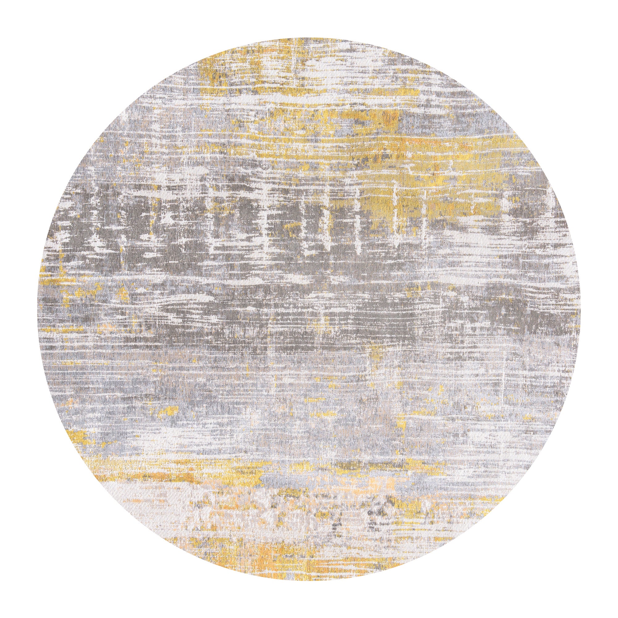 Louis de Poortere Streaks Vloerkleed Ø 240 cm - Sea Bright Sunny