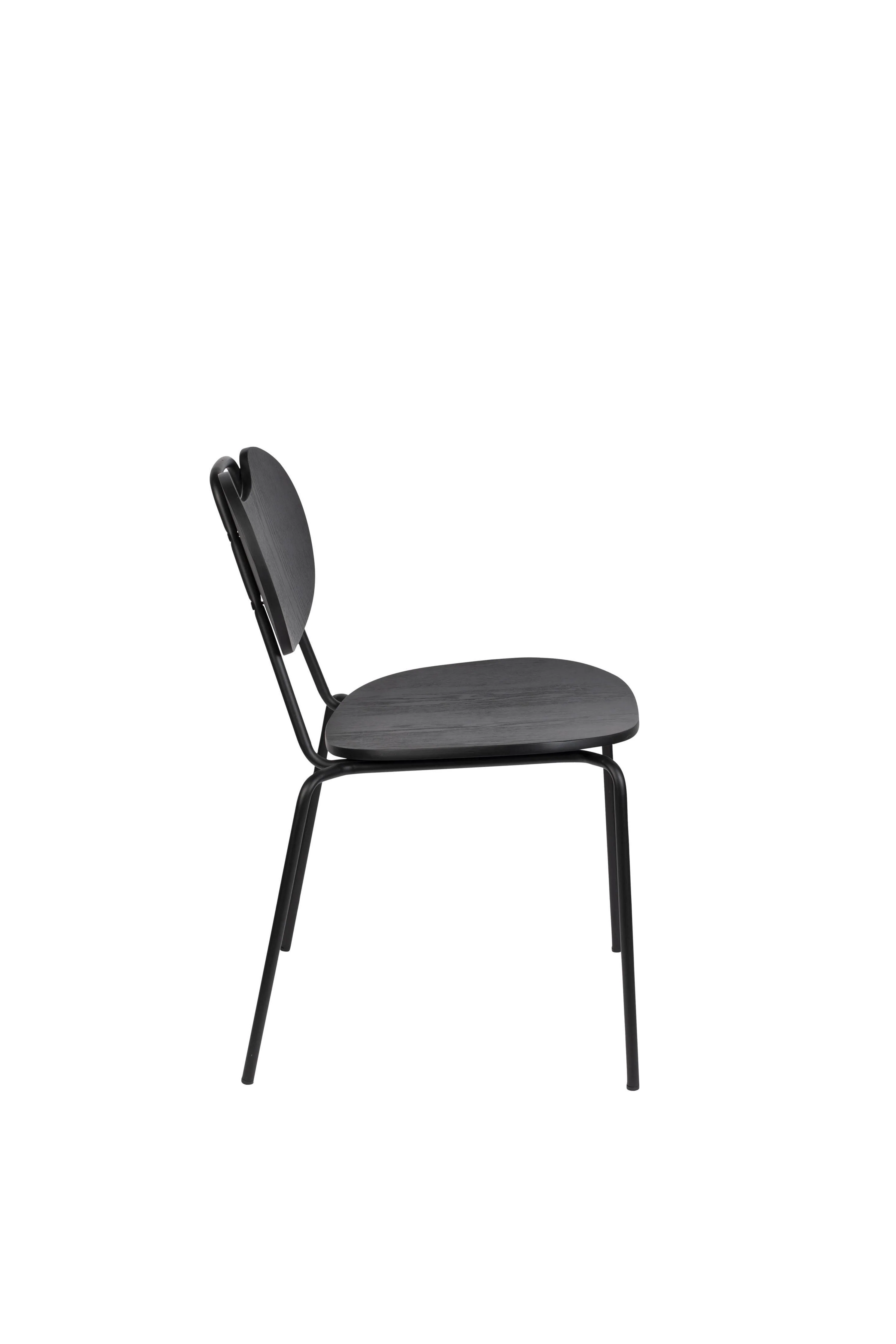 Set van 2 eetkamerstoelen Basel wood