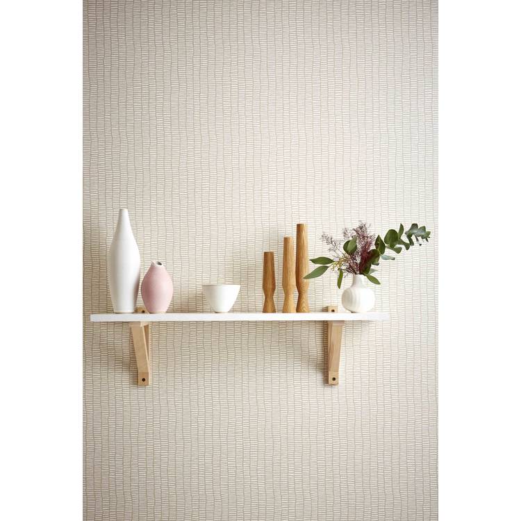 Scion Tocca Linen Cream Wallpaper