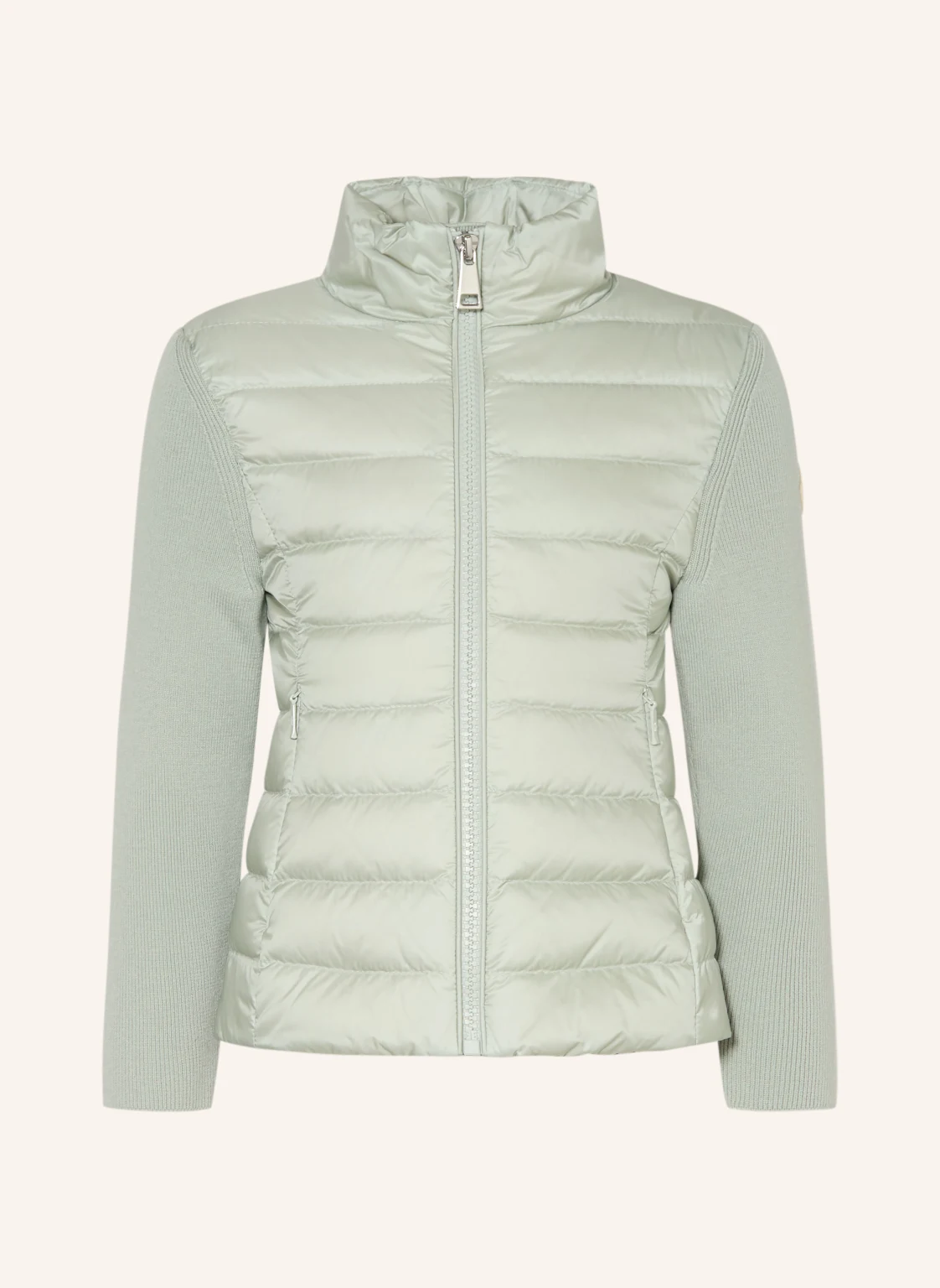 MONCLER enfant Steppjacke im Materialmix