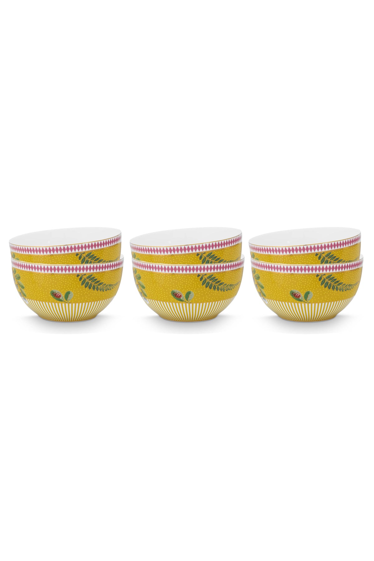Pip Studio - La Majorelle Kommen - Servies set van 6 - 12cm