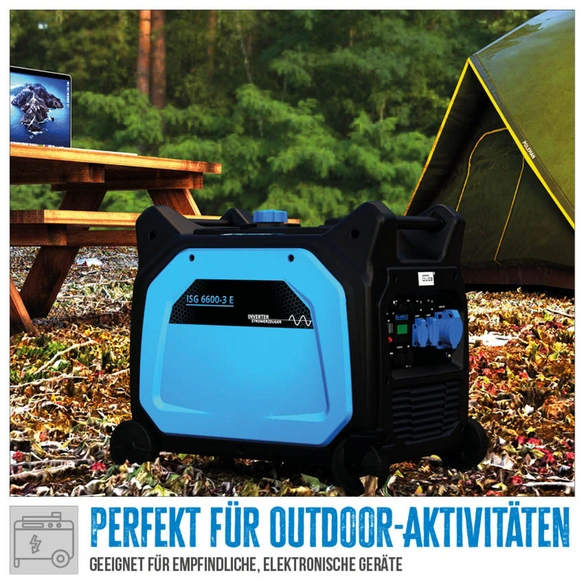 Inverter Stromerzeuger »ISG 6600-3 E«, 6,6 kW, Tankvolumen: 18,5 l