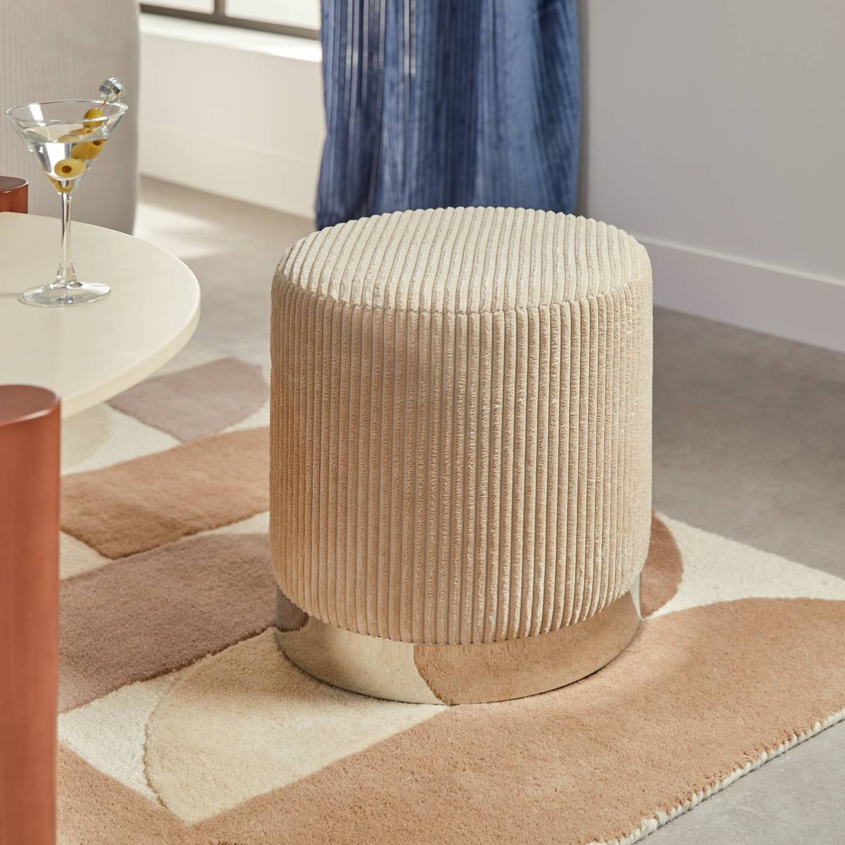 Pouf "Sylia" Ivory