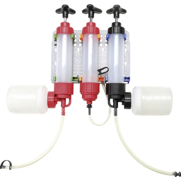 KFZ Spezialwerkzeuge, Flüssigkeits-Handpumpen-Satz 350 ml , 3-tlg.