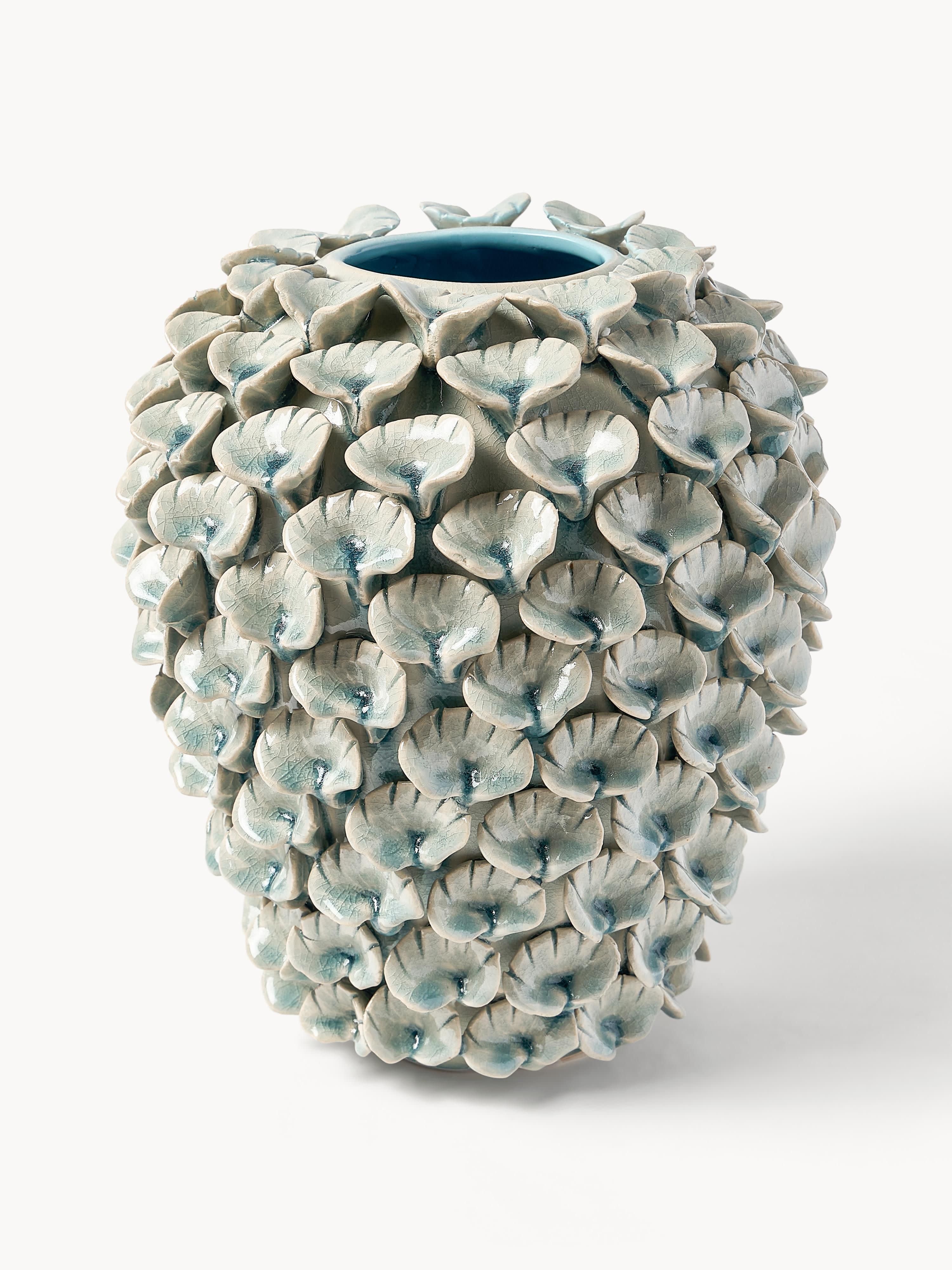 Handgefertigte Vase Arlea, H 27 cm