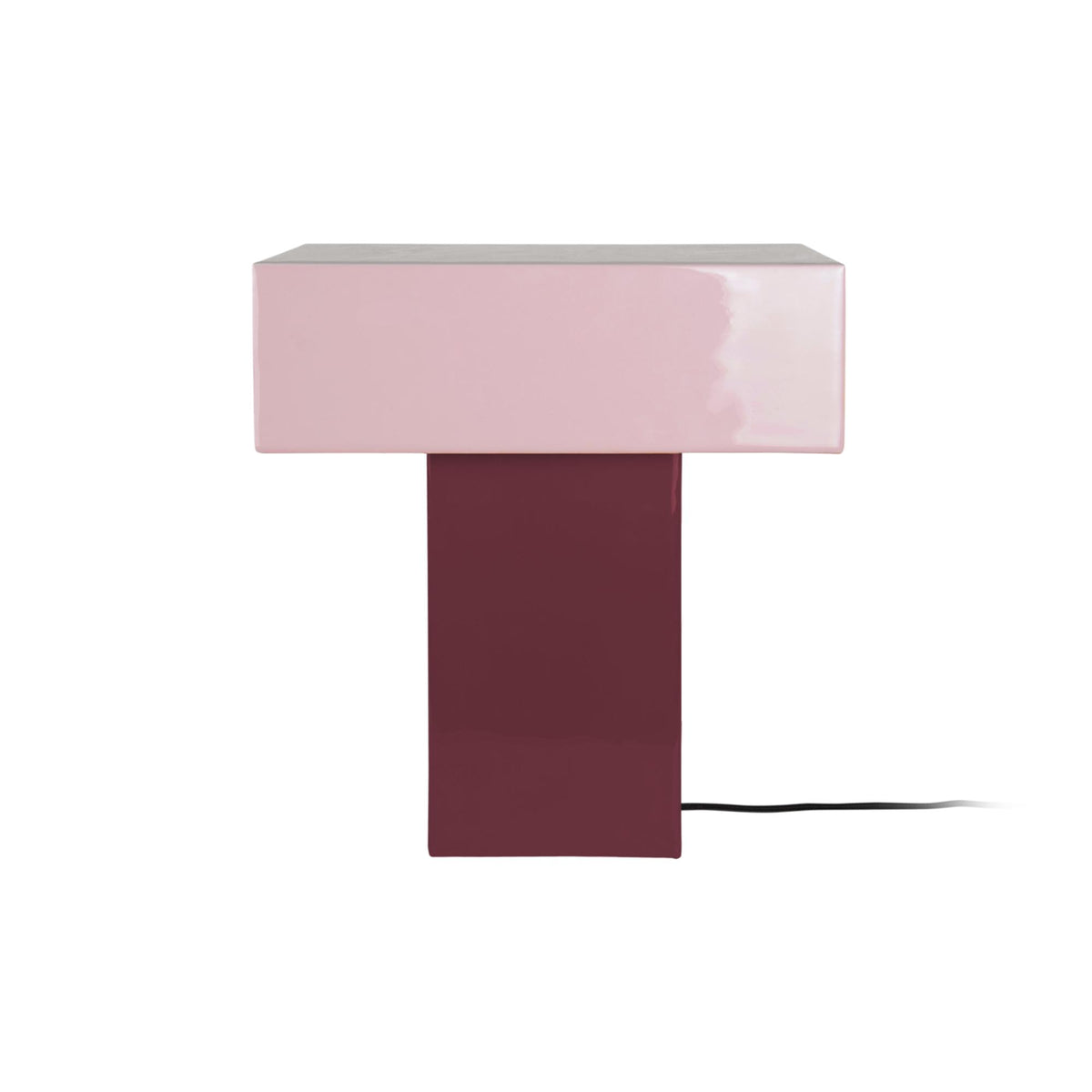 Leitmotiv tafellamp Grato Recto - paars - 32x15x35cm