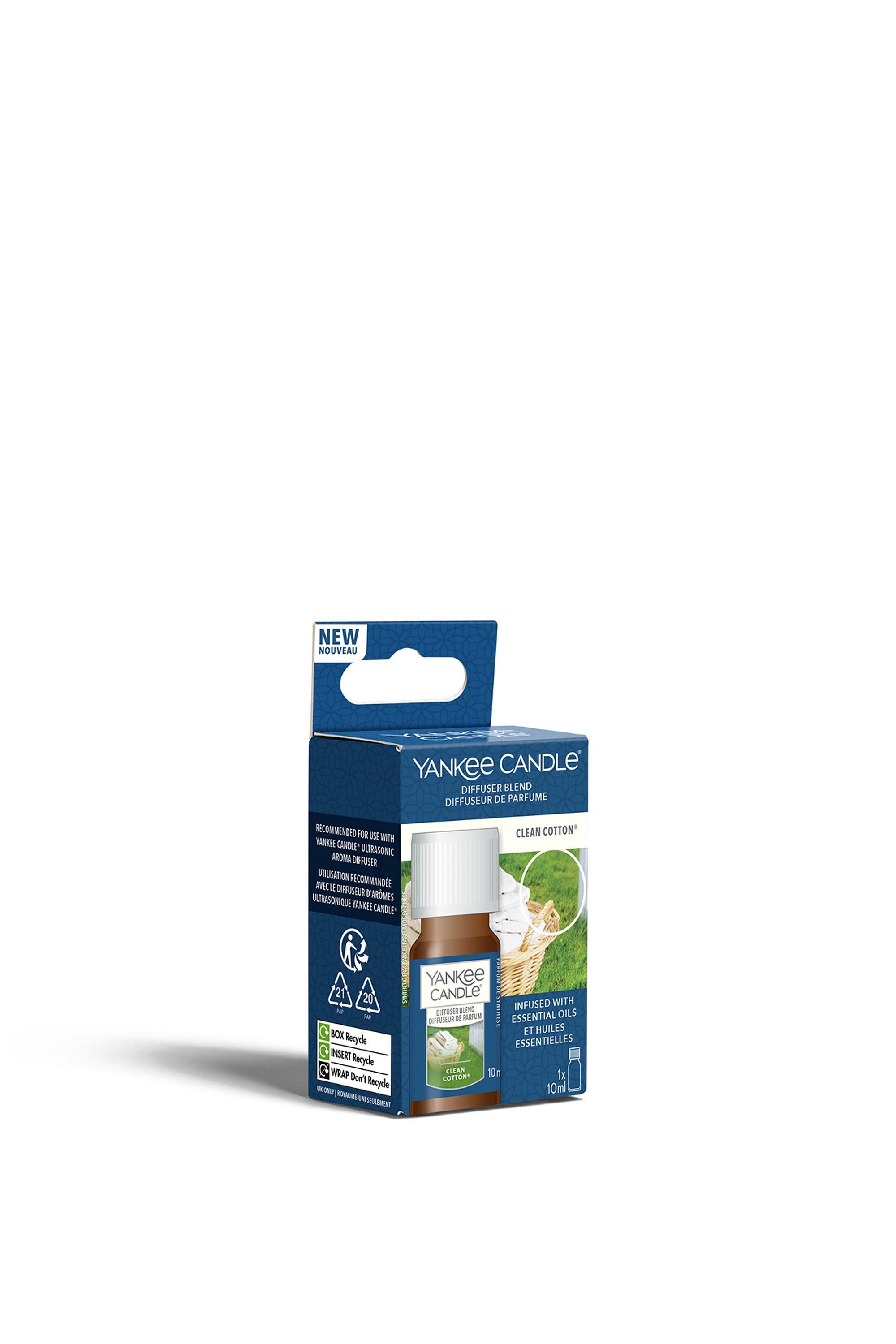 Yankee Candle Ultrasonic Aroma Diffuser Refill Clean Cotton