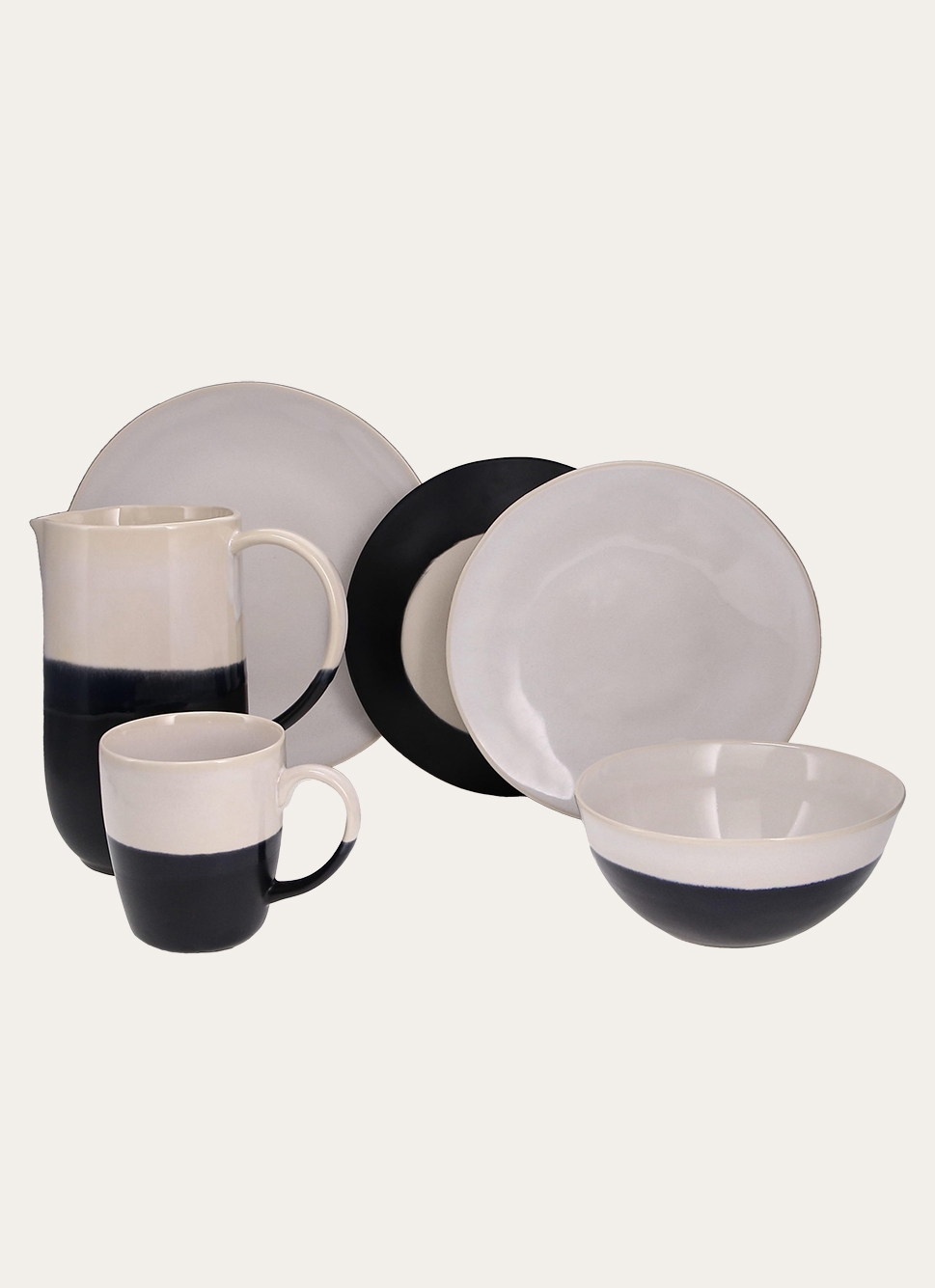 MUG BIMAT CRÈME / NOIR