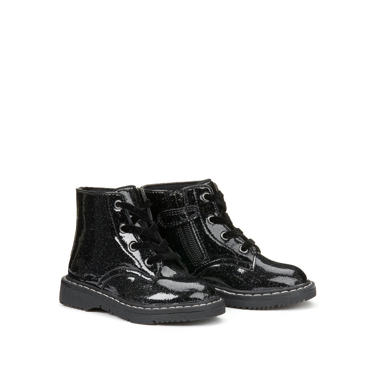 Bottines zippées et à lacets