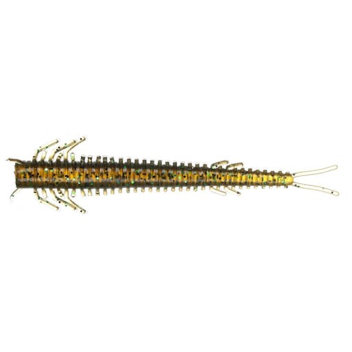 15 Pack of 2.5 Inch Bite Science Twitch WormSoft Plastic Lures - Motor Oil