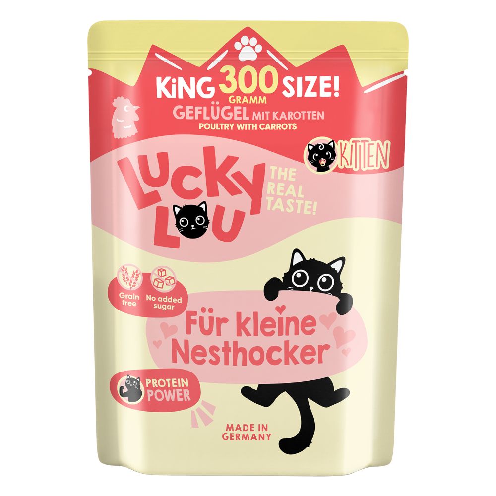 Lucky Lou Lifestage Kitten 6 x 300g