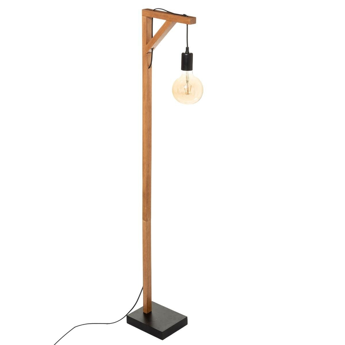 LAMPA PODŁOGOWA Wild sosnowa styl industrialny