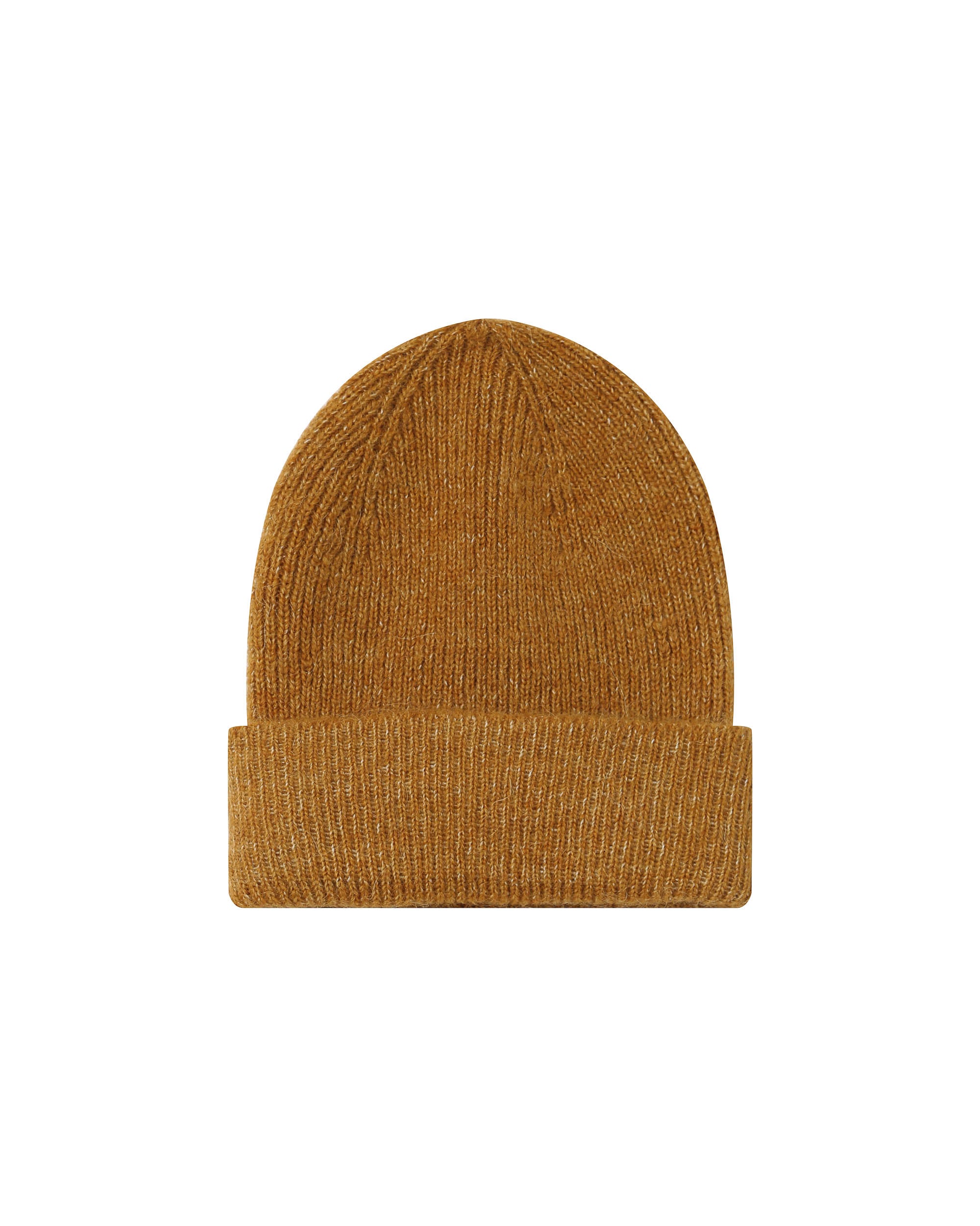 Bonnet en laine ocre Sagittaire