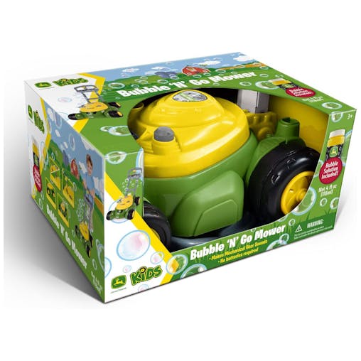 John Deere Bubble N Go Mower & Bubble Solution 118ml
