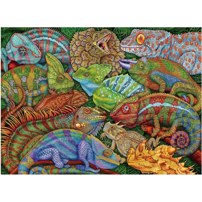 Puzzle Faszinierende Reptilien
