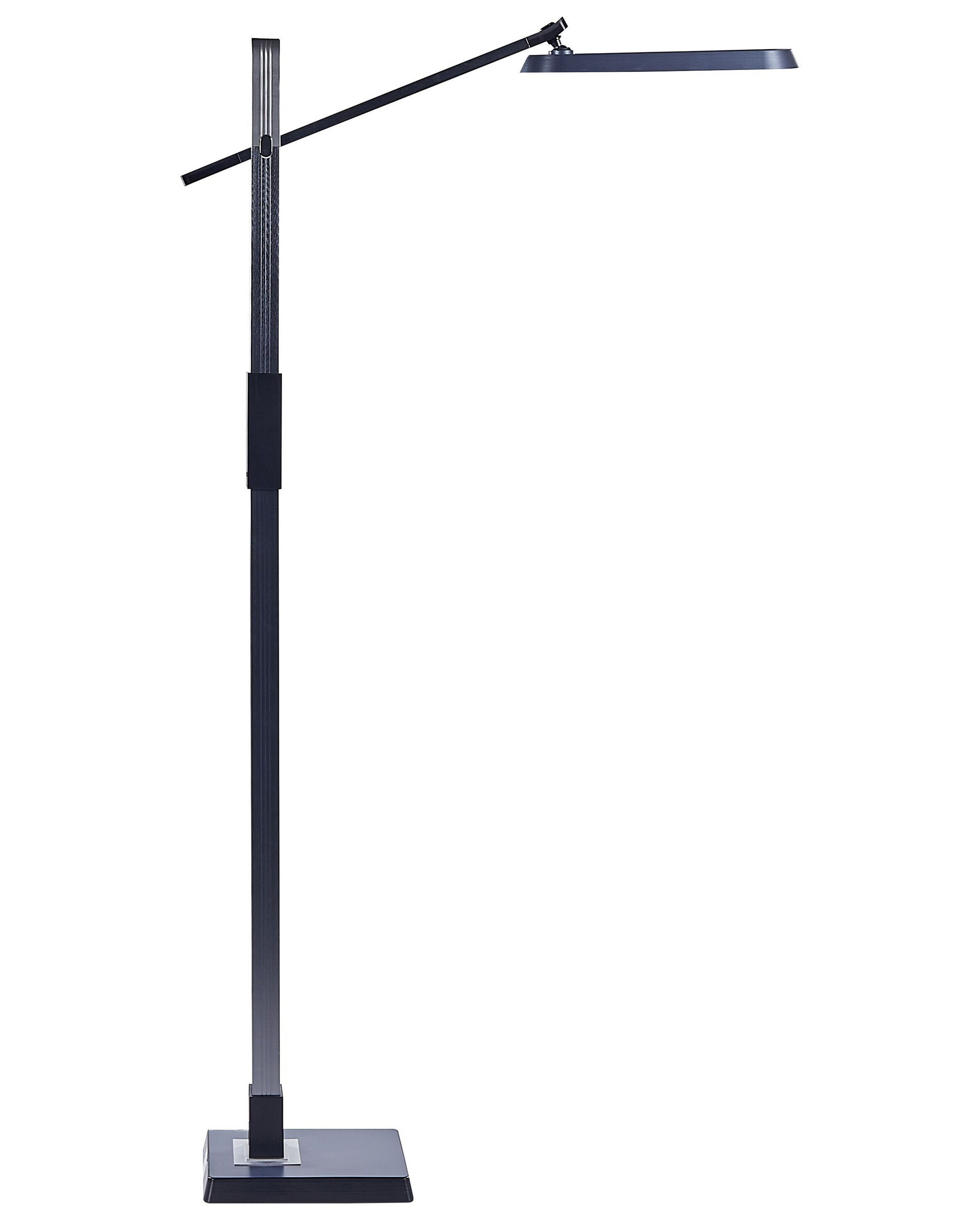 Lampa podłogowa LED ze ściemniaczem ciemnoszara