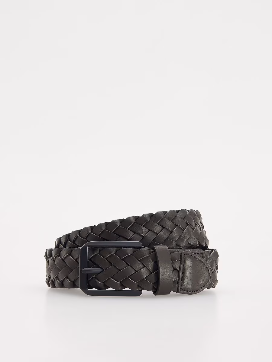 Woven Belt With Buckle