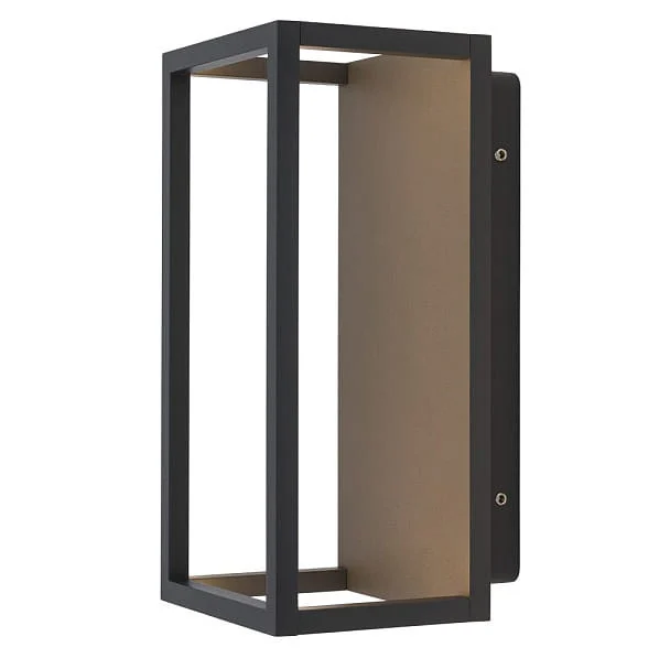 Kinkiet zewnętrzny SYMMETRY grafit LED 1x7W 212lm IP54 Nowodvorski