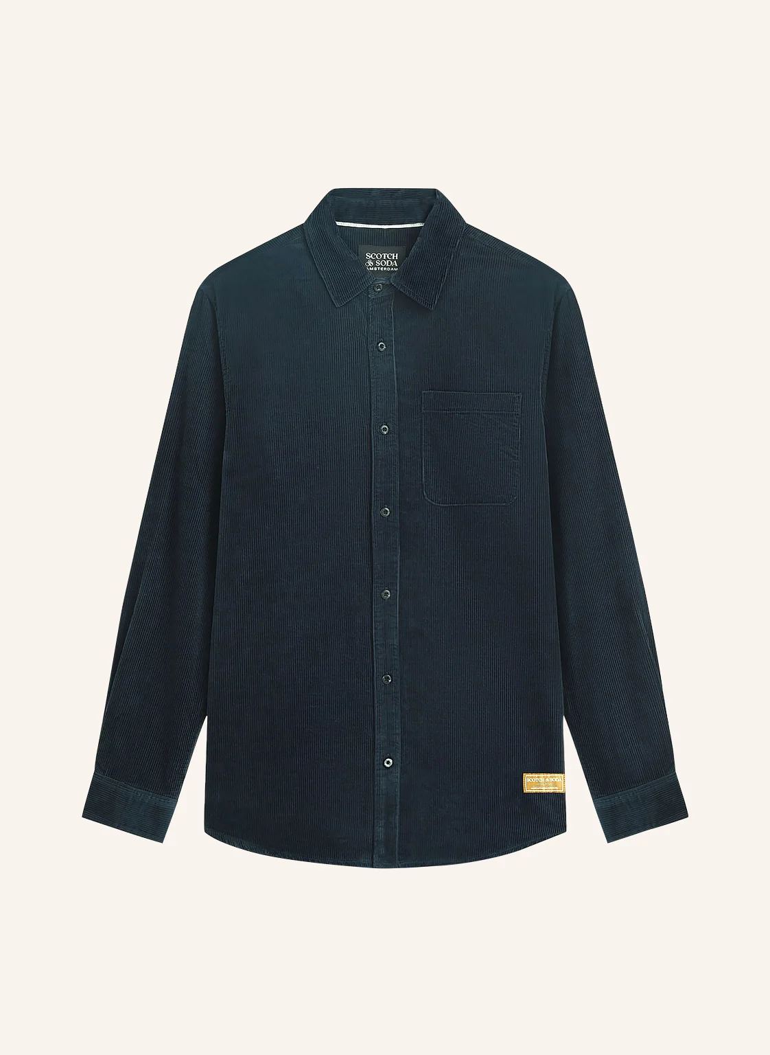 SCOTCH & SODA Cordhemd Regular Fit