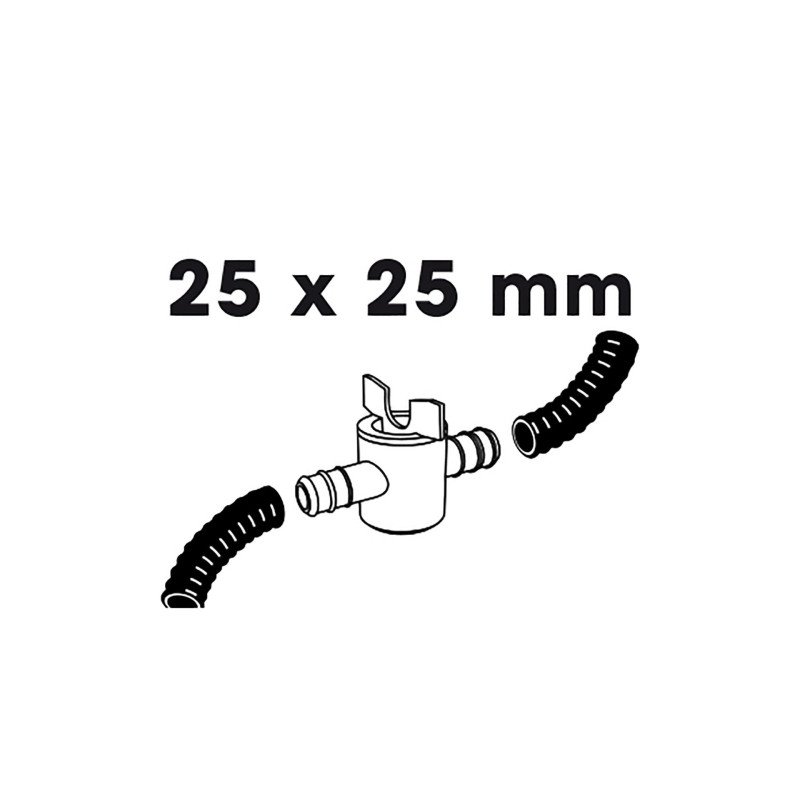Robinet à embout en caoutchouc Ø 25 mm UBBINK