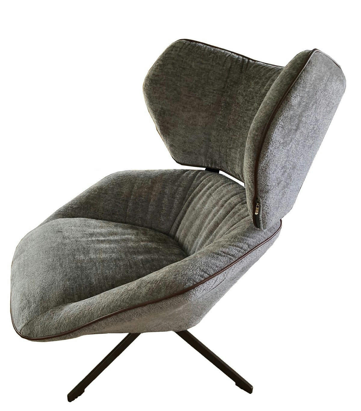 CARLTON - Fauteuil confortable en velours