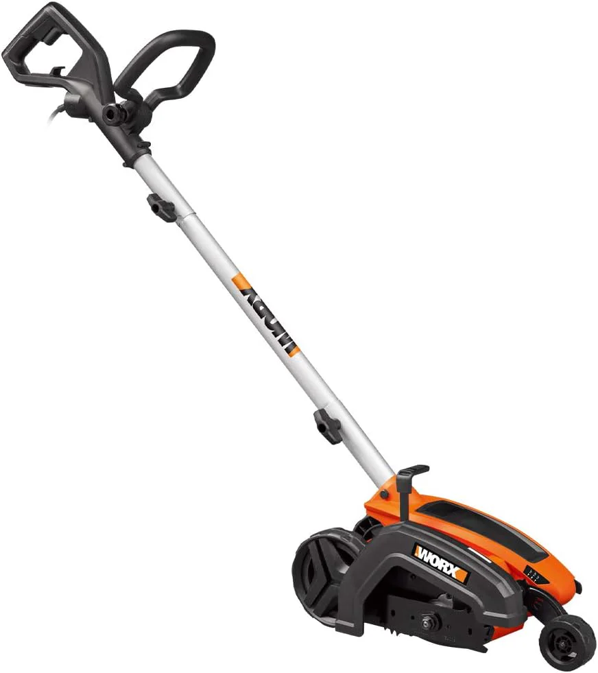 WORX WG896 12 Amp 7.5 Inch Electric Lawn Edger  Trencher, Orange and Black(Orange and Black)
