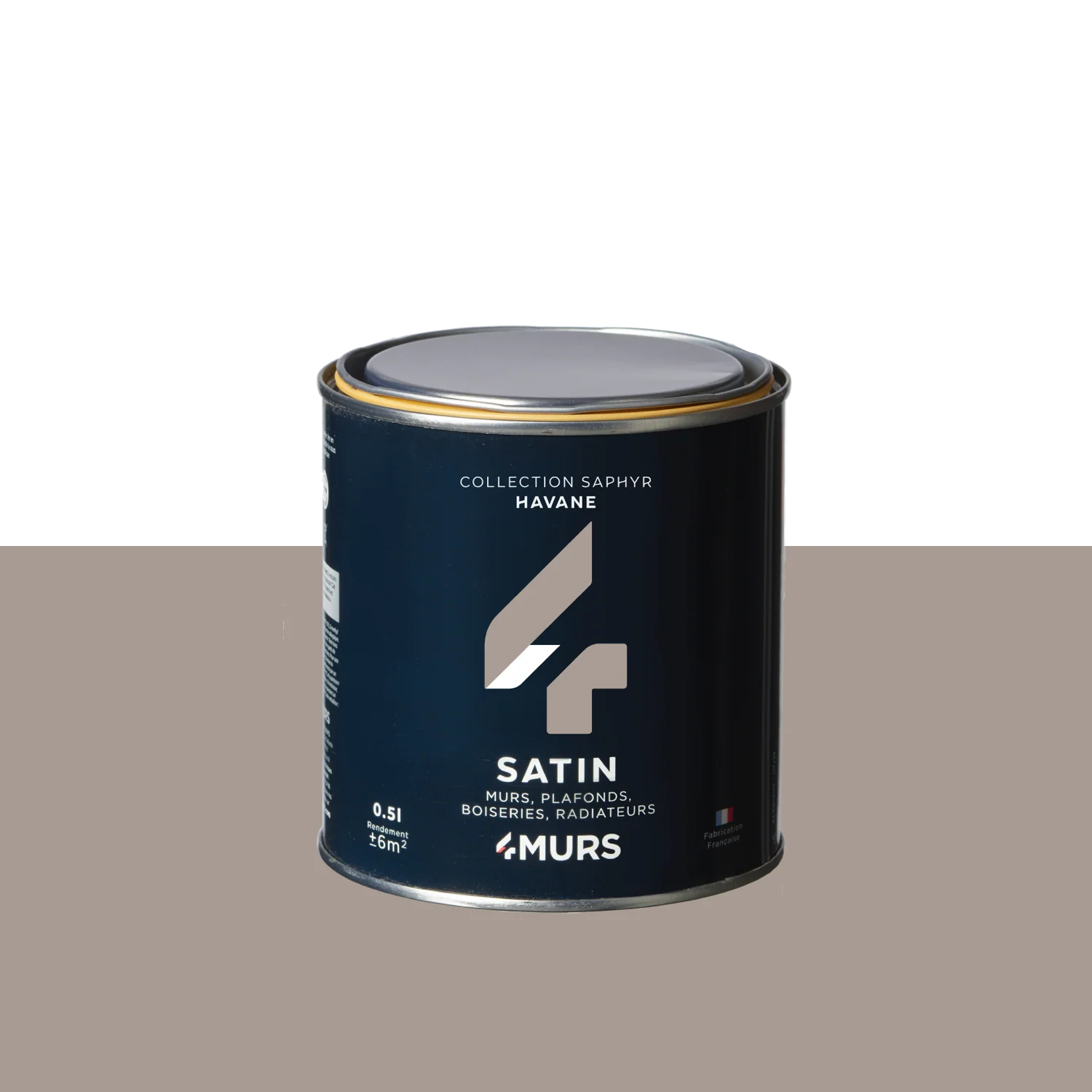 Saphyr Peinture Finition Peinture havane Satiné 0,5 L