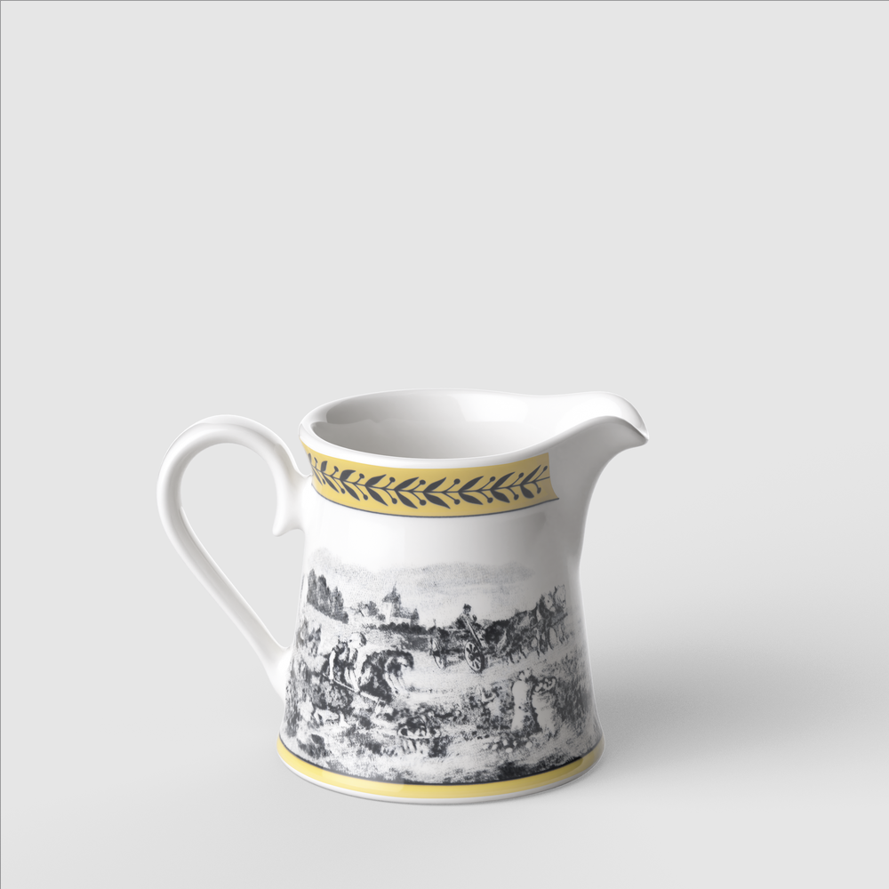 Audun Creamer - Multi-colored, 6.1 oz, Premium Porcelain