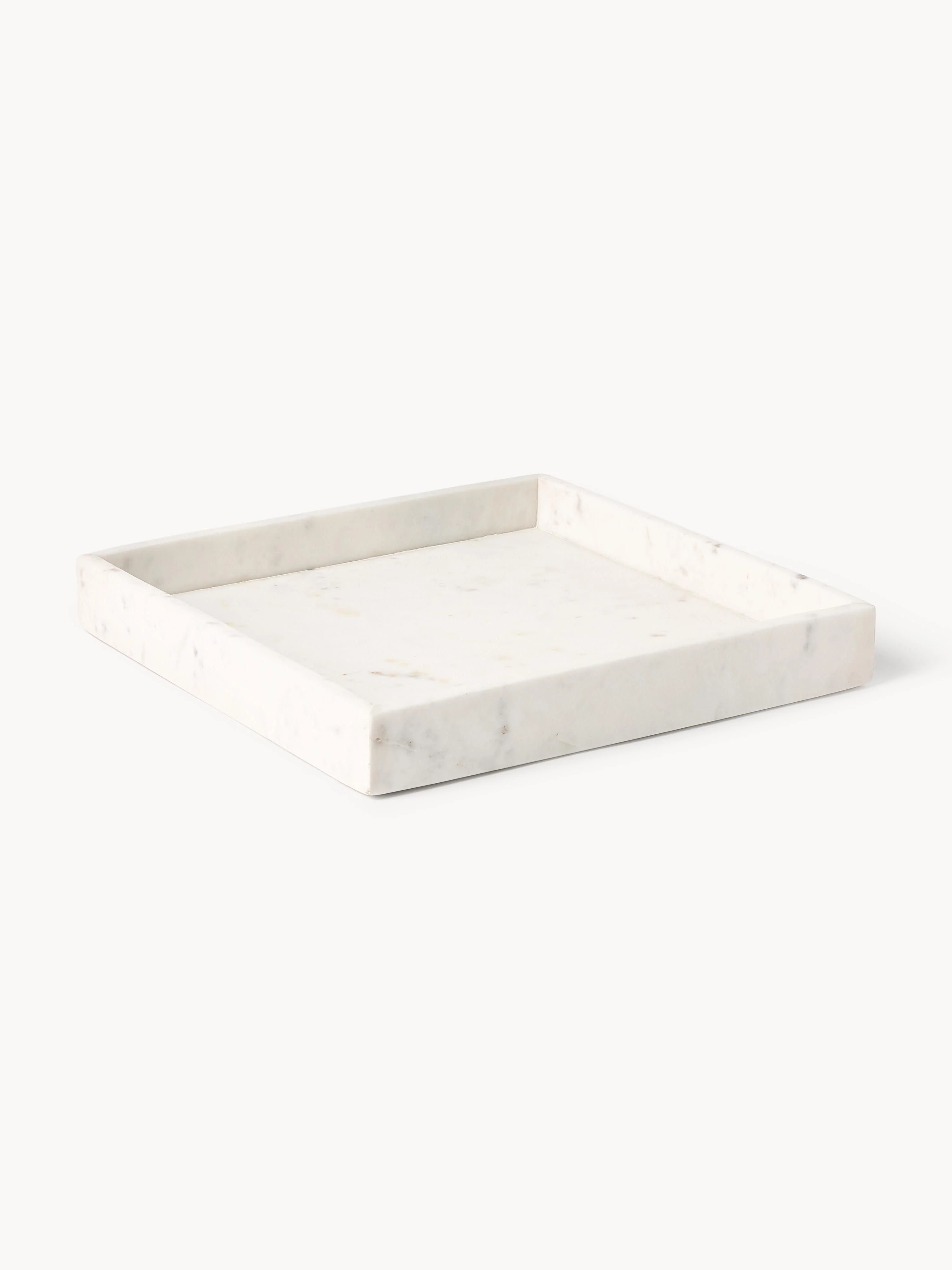 Deko-Tablett Venice aus Marmor
