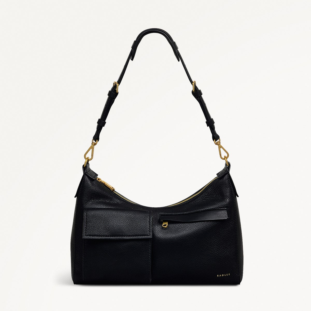 Norbury Close Medium Ziptop Shoulder Bag - OHE14101
