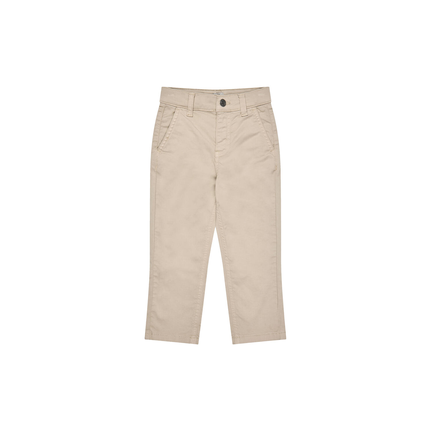 Silky Twill Chino Pants w. Stretch