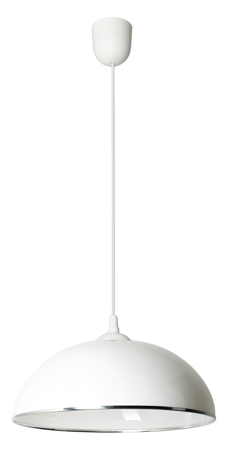Lampa wisząca Anja biała 1xE27x40W wym:70x38x38cm IP20 Lampex