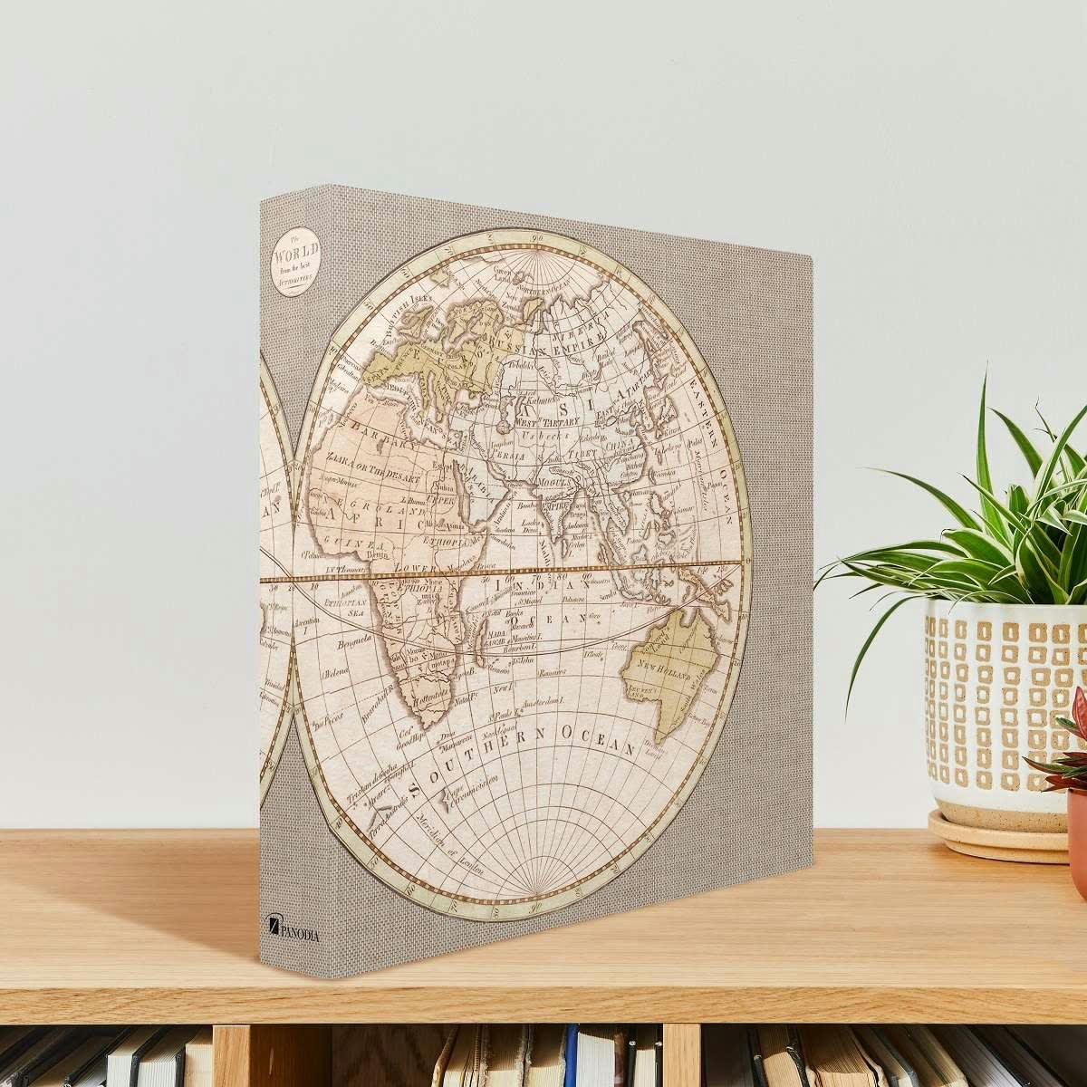 MAP MONDE - Album photo pochettes Map Monde 200 photos 11,5x15