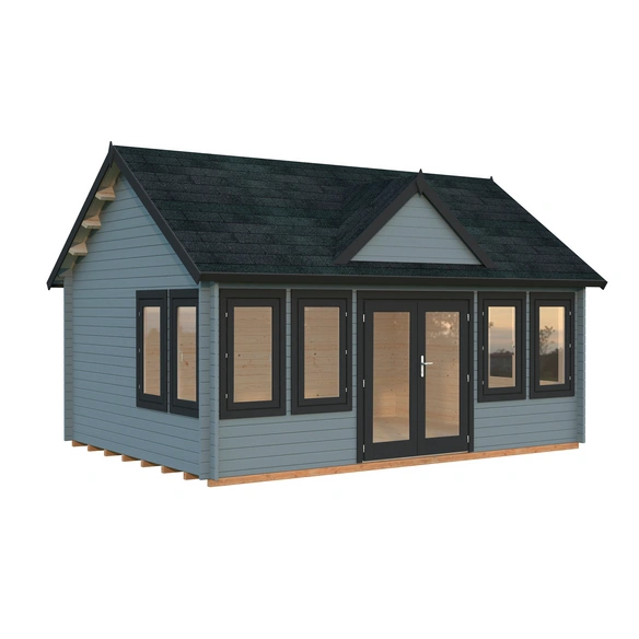 Gartenhaus »Claudia«, Aufstellmaße BxTxH: 574 x 424 x 363 cm, lackiert, Holz