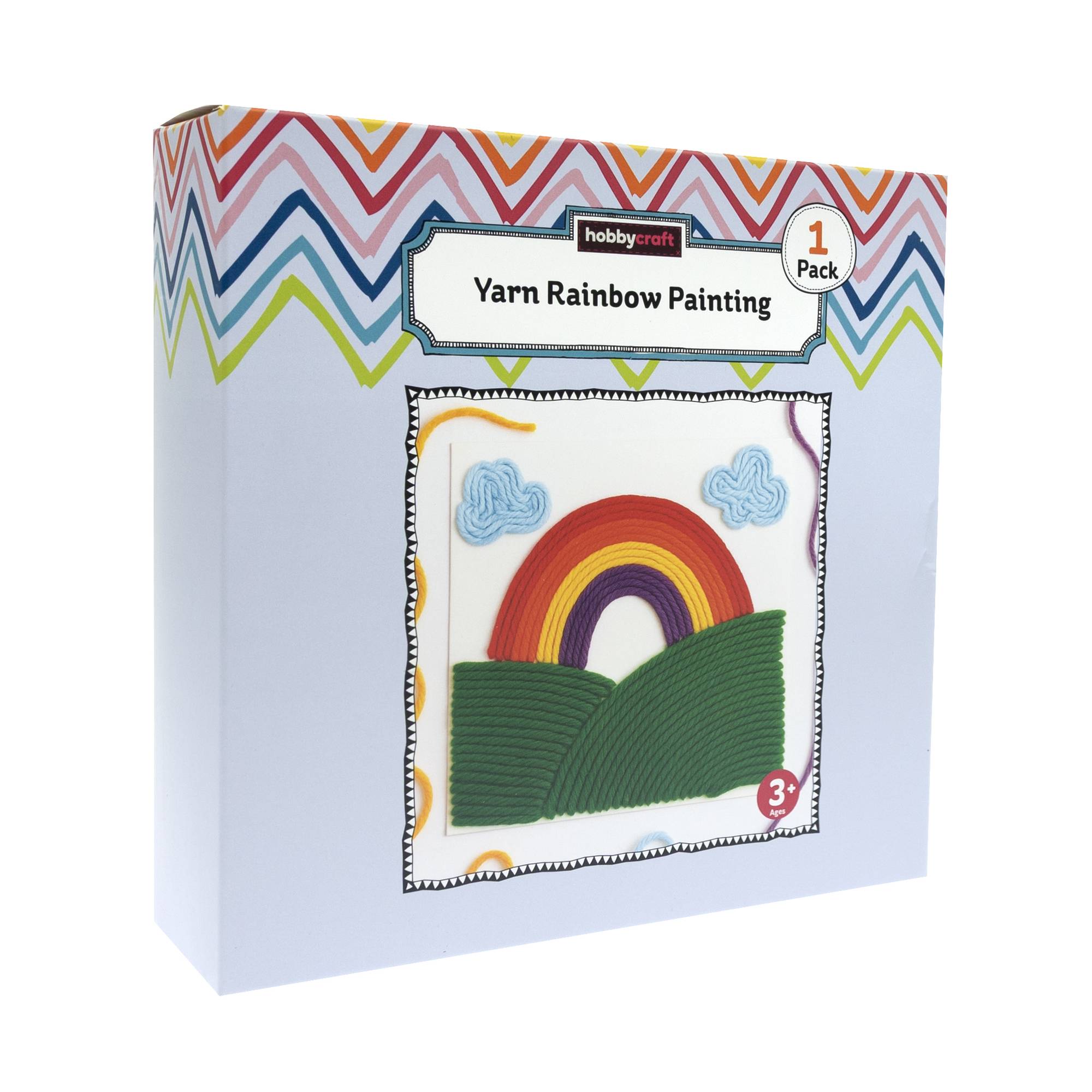 Yarn Rainbow Painting Kit